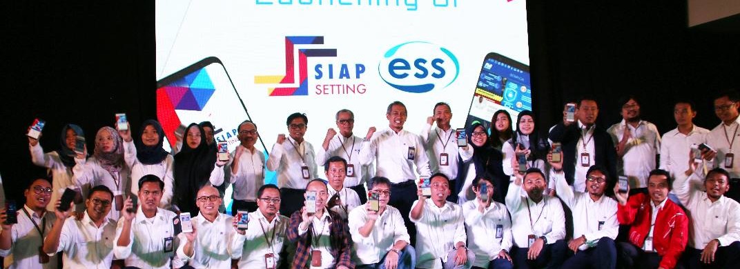 LAUNCHING APLIKASI SIAP SETTING DAN ESS